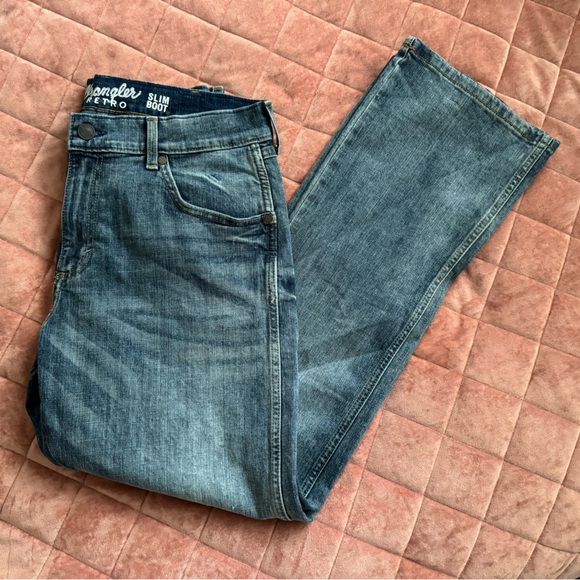 Wrangler ‘Retro Slim Boot’ Jeans - Picture 1 of 3